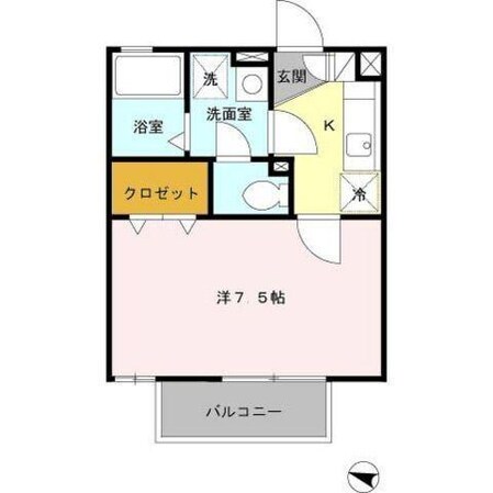 ビラージュの物件間取画像